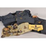 An assortment of Military Items,