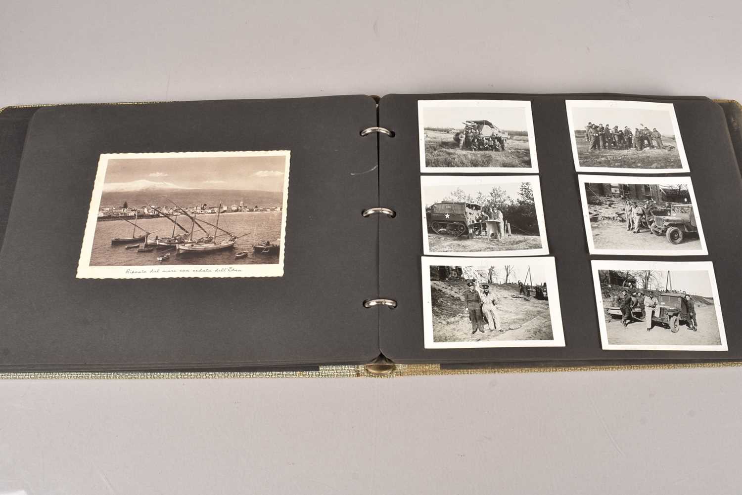 An interesting WWII Military Photograph album,