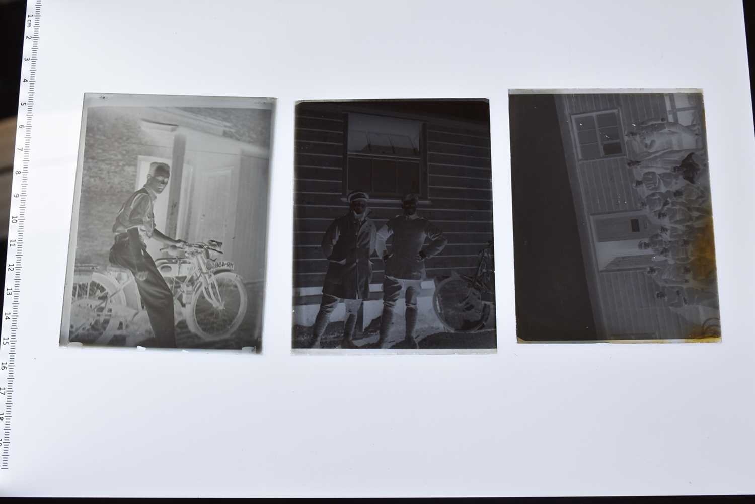 A small collection of Military and Aviation Negative glass slides, - Bild 3 aus 5