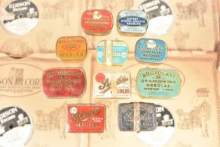 Gramophone Needle Tins,