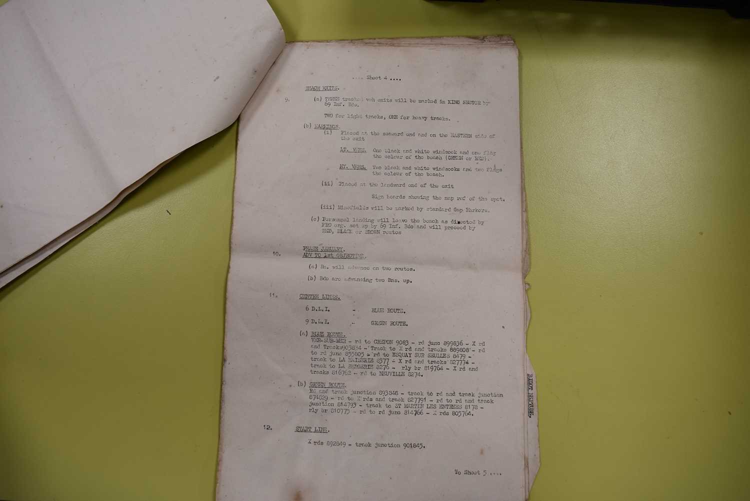A collection of original D-Day Documents, - Image 21 of 36