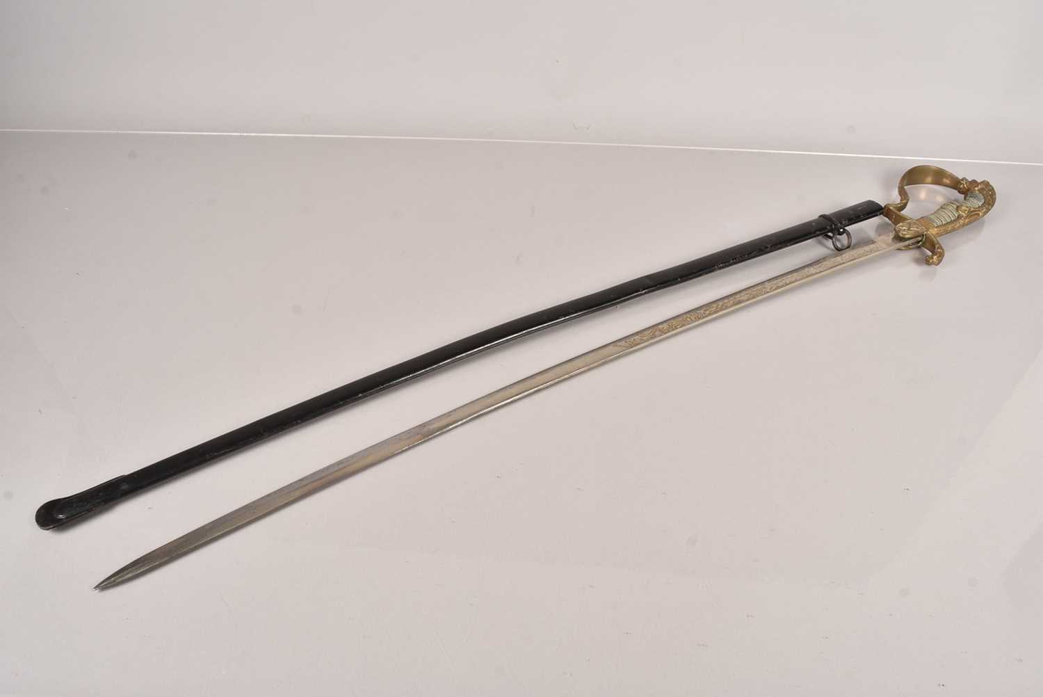 A German Imperial Officer's sabre, - Image 3 of 11