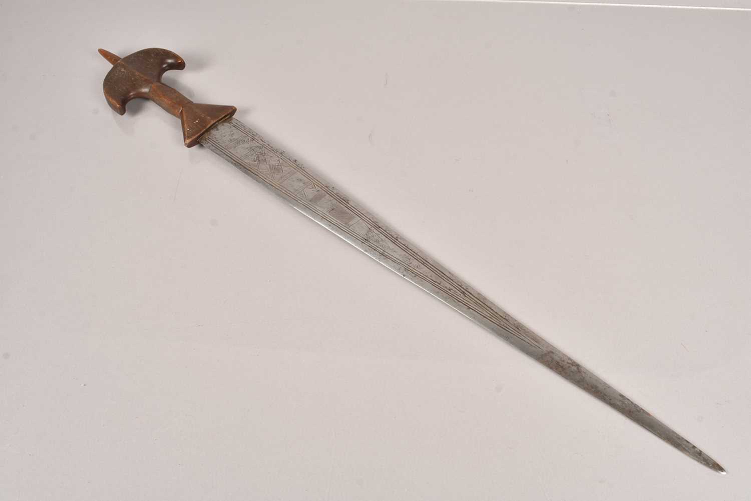 An African short sword,