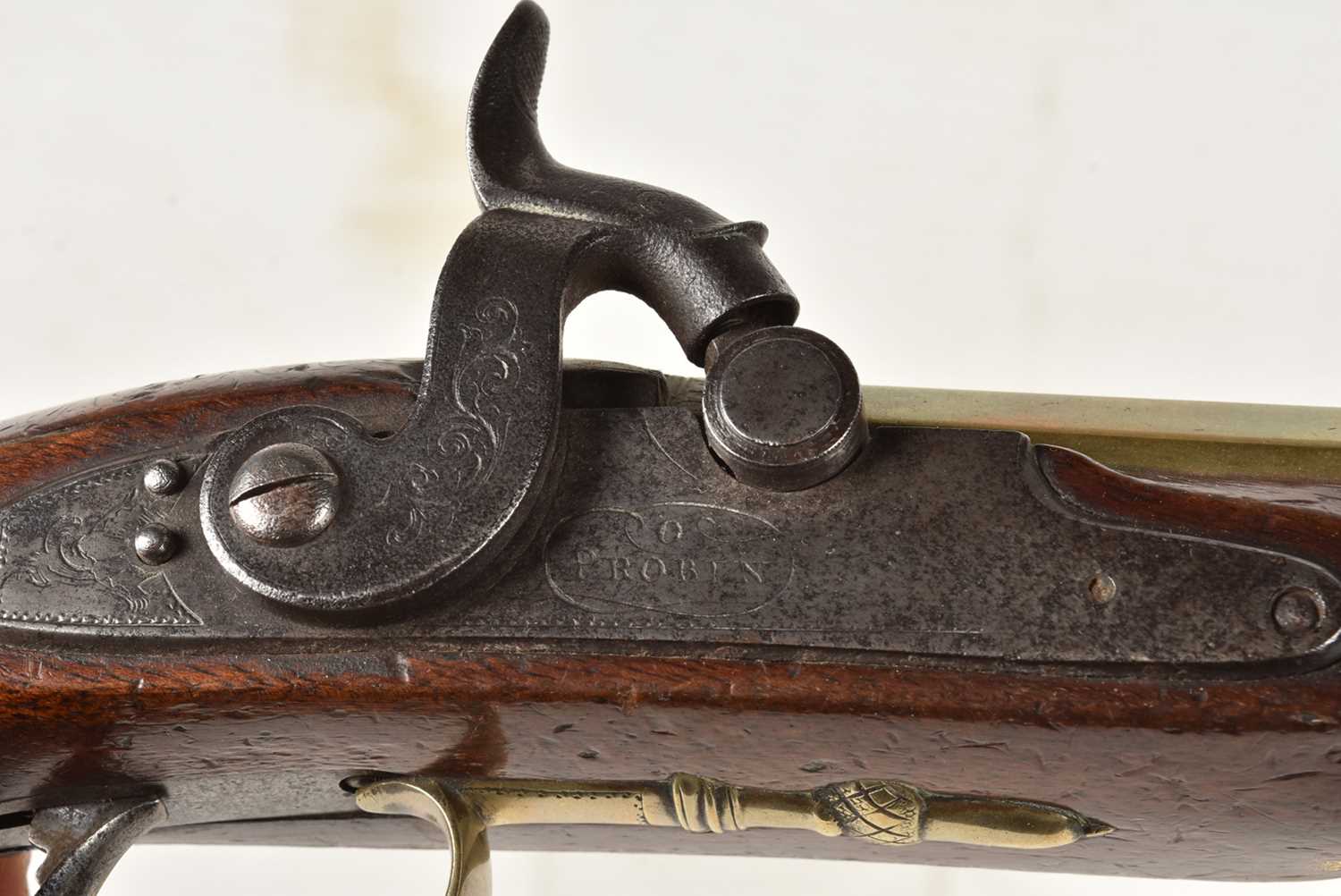 A pair of early 19th Century Percussion Ca pistols by Probin, - Image 2 of 14