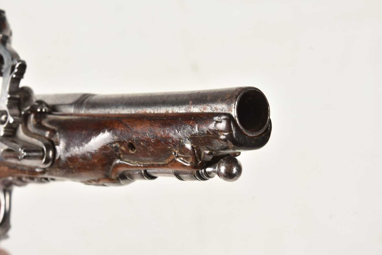 An 18th Century unnamed Flintlock pistol, - Image 4 of 10