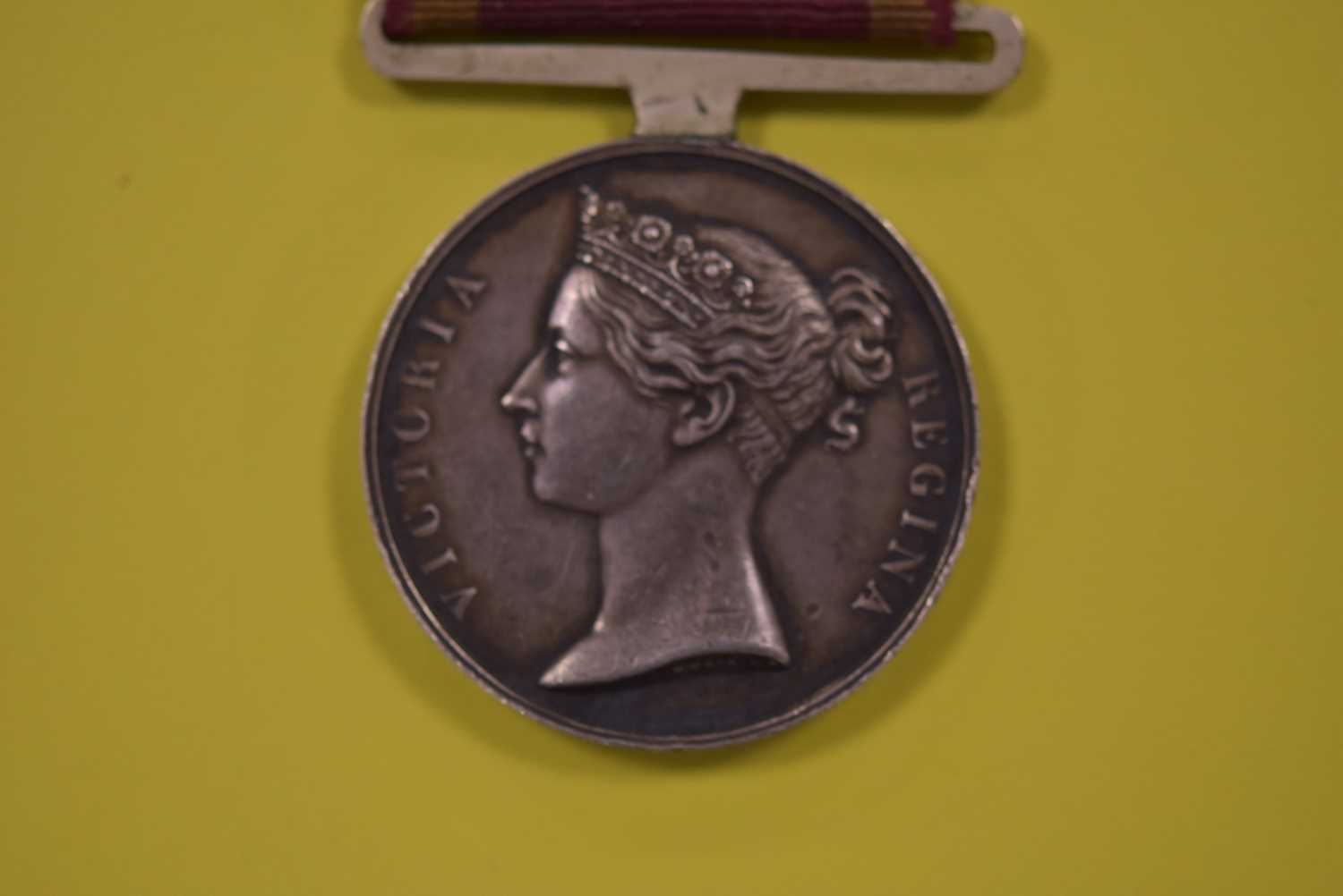 A Victorian Royal Navy China War medal, - Image 4 of 8
