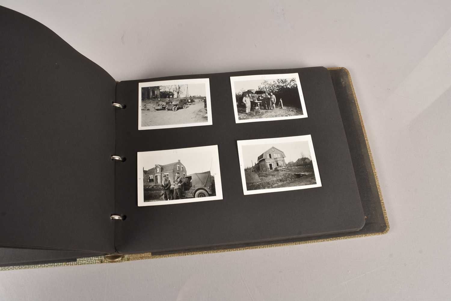 An interesting WWII Military Photograph album, - Image 20 of 22
