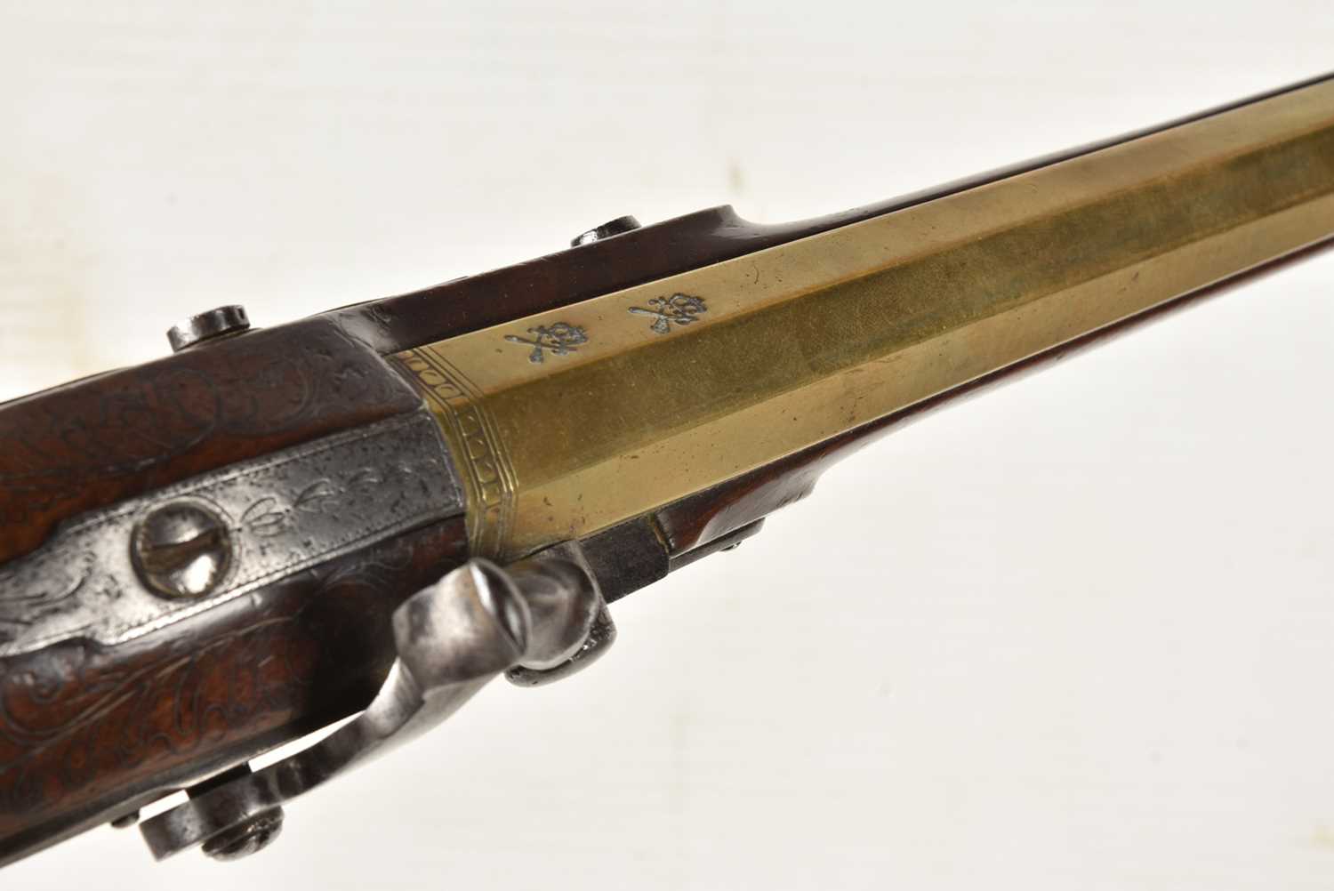 A pair of early 19th Century Percussion Ca pistols by Probin, - Image 14 of 14
