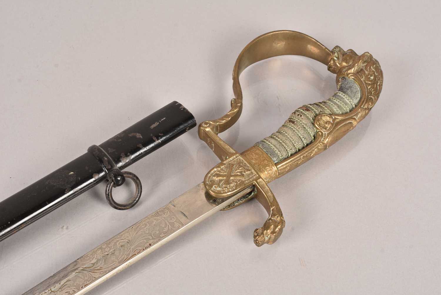 A German Imperial Officer's sabre,