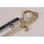 A German Imperial Officer's sabre,