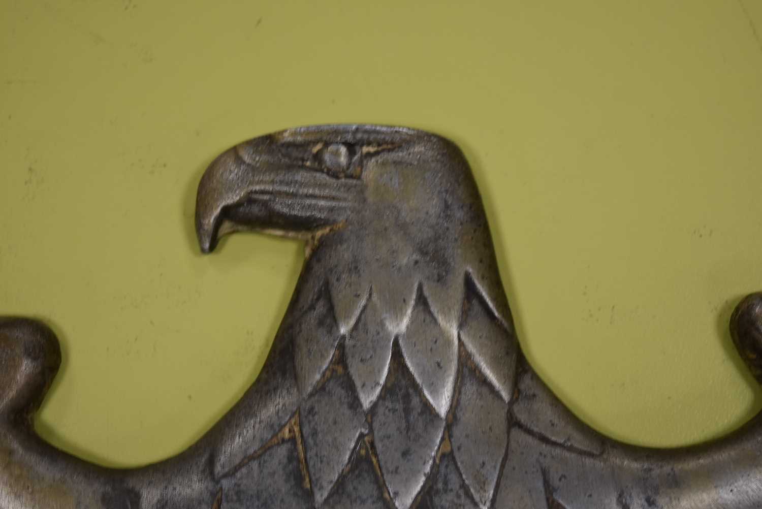 A German Locomotive Alloy eagle and swastika plate, - Image 14 of 22