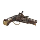A 19th Century Flintlock boot/belt pistol,