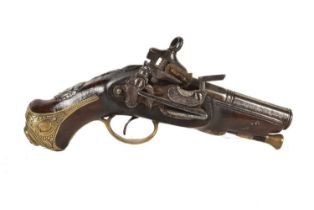 A 19th Century Flintlock boot/belt pistol,