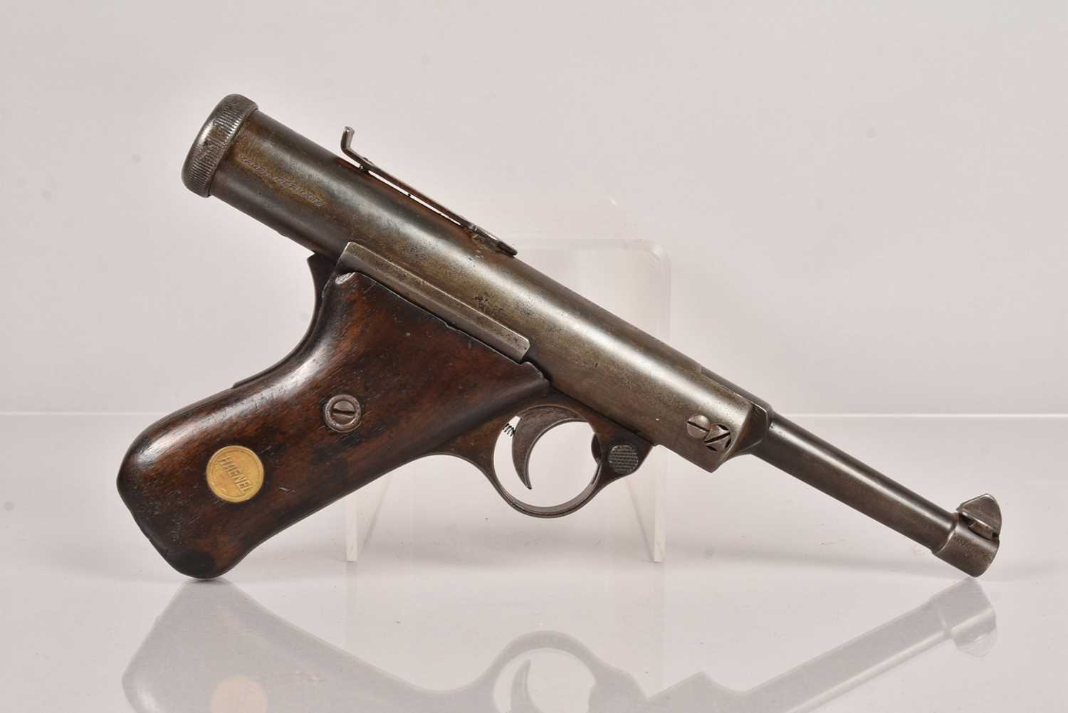 A Haenel Mod 28 .177 Air Pistol,