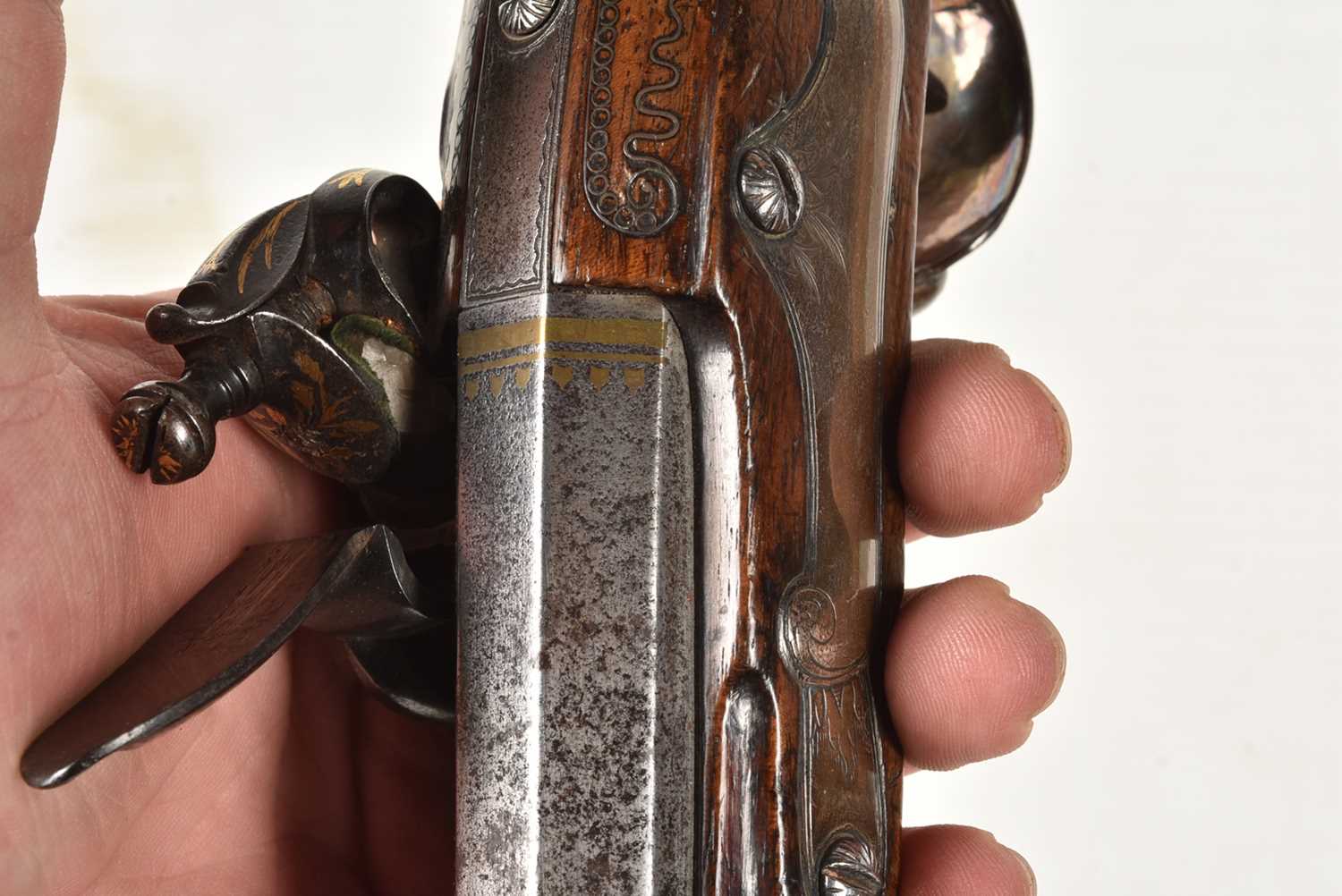 A Continental Flintlock pistol, - Image 15 of 16