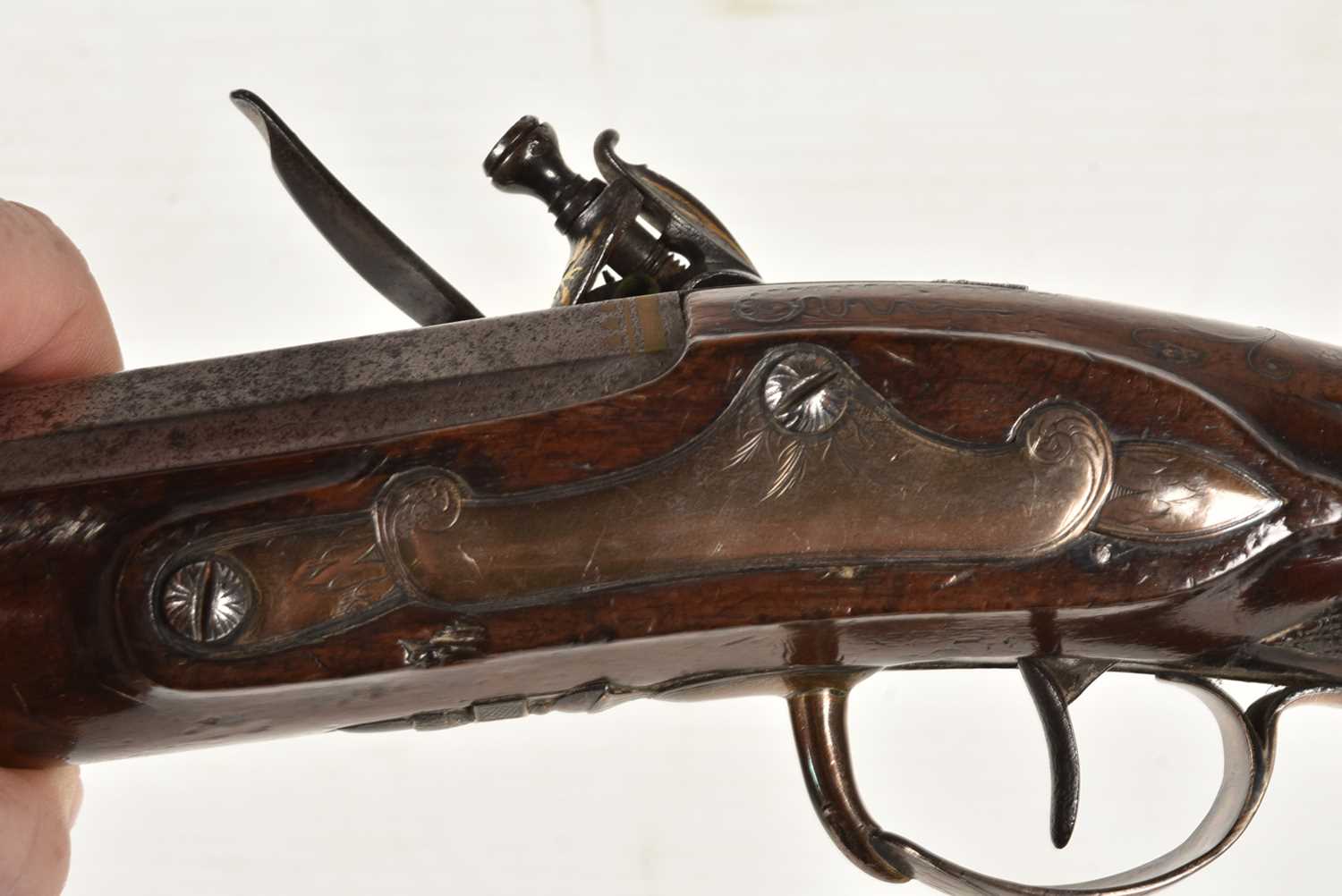 A Continental Flintlock pistol, - Image 6 of 16