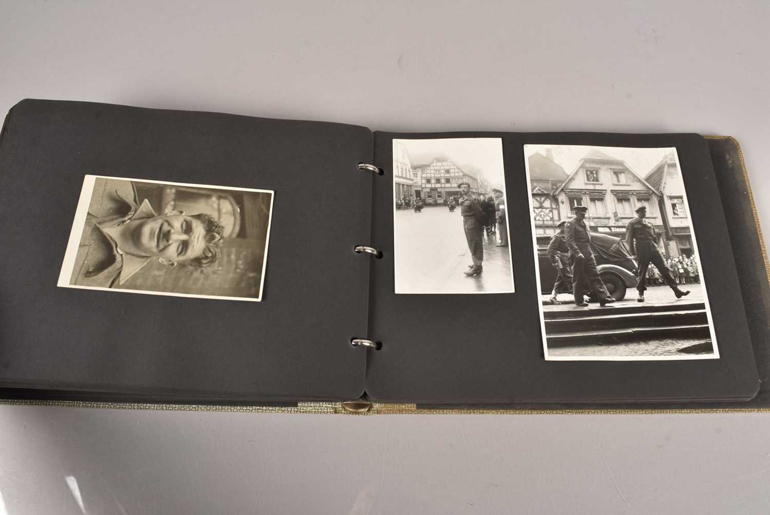 An interesting WWII Military Photograph album, - Image 15 of 22