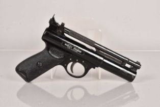 A Webley Premier MKII .22 air pistol,