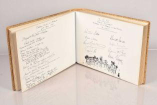 A 1980s Country House visitor's book,