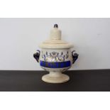 A Royal Pharmaceutical Society ceramic Pharmacists Apothecary Jar and Cover,