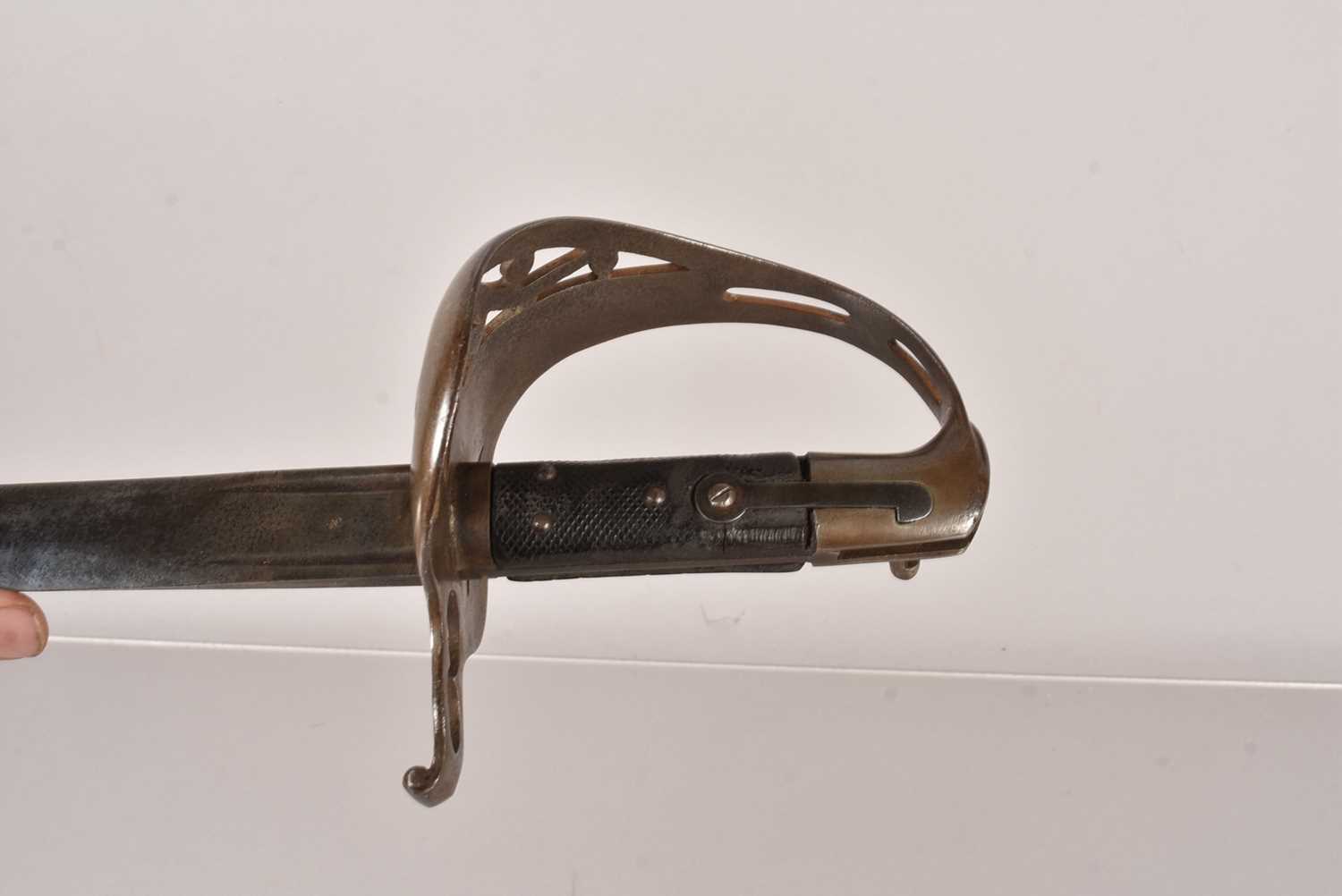 A Rare British Jacobs Rifle Sword Bayonet, - Image 7 of 9