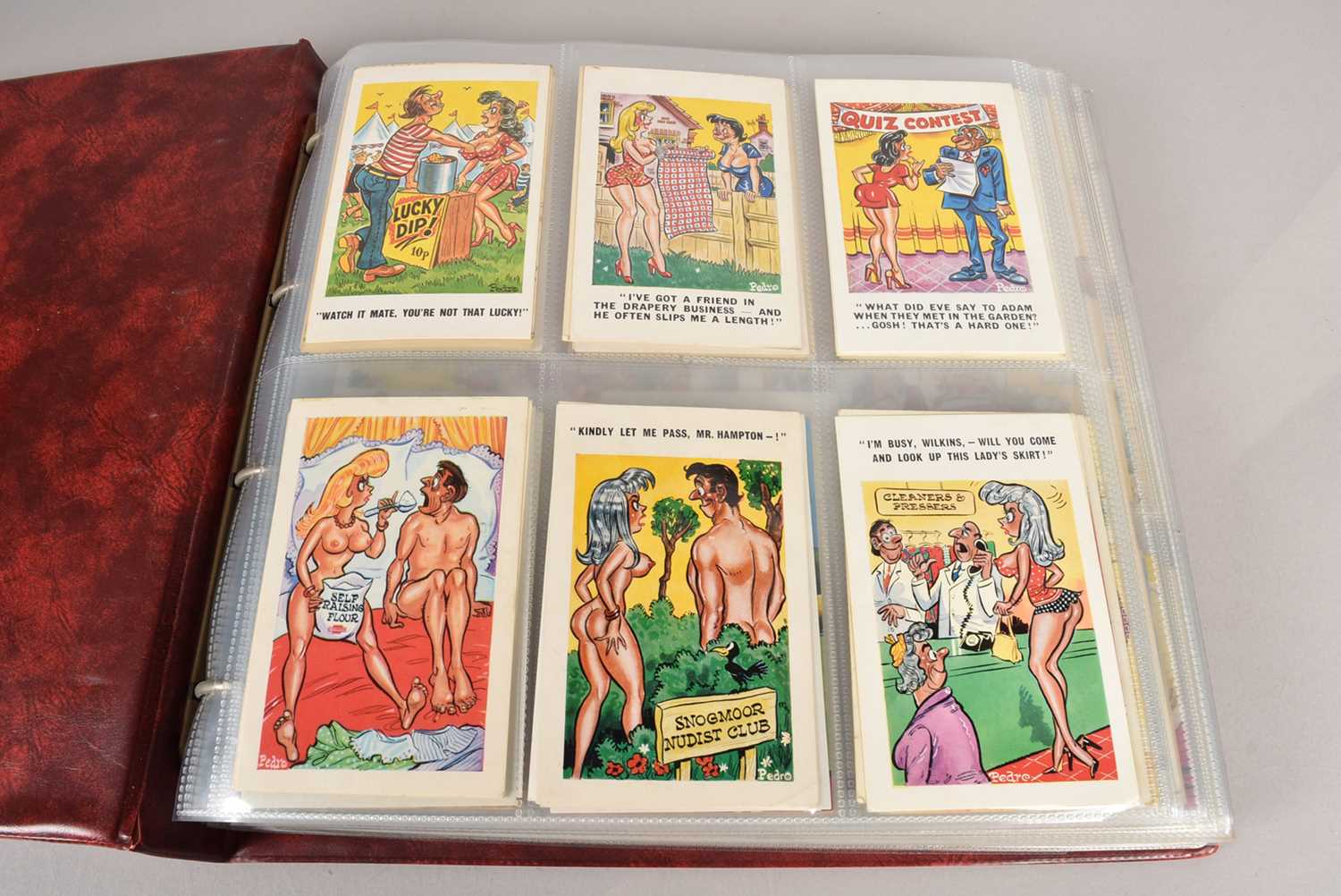 A large Collection of Humorous Seaside Saucy Postcards and Dufex Foil/hologram Post Cards (2000 + in