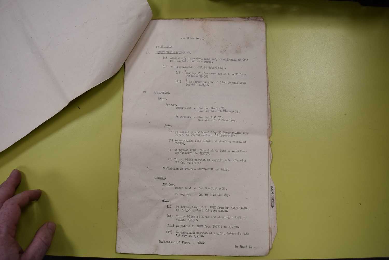 A collection of original D-Day Documents, - Image 24 of 36