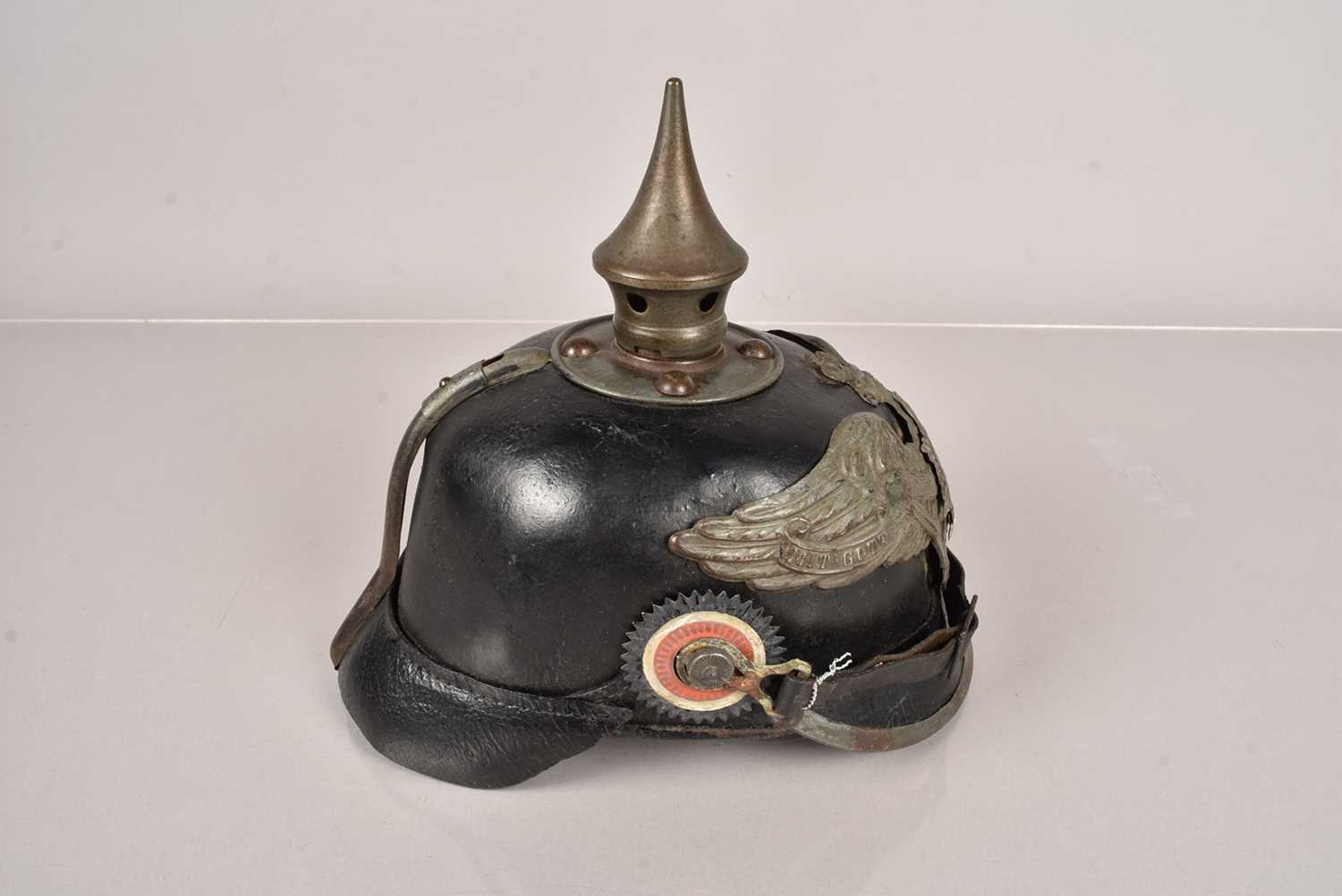 A Prussian Garde Pickelhaube, - Image 6 of 10