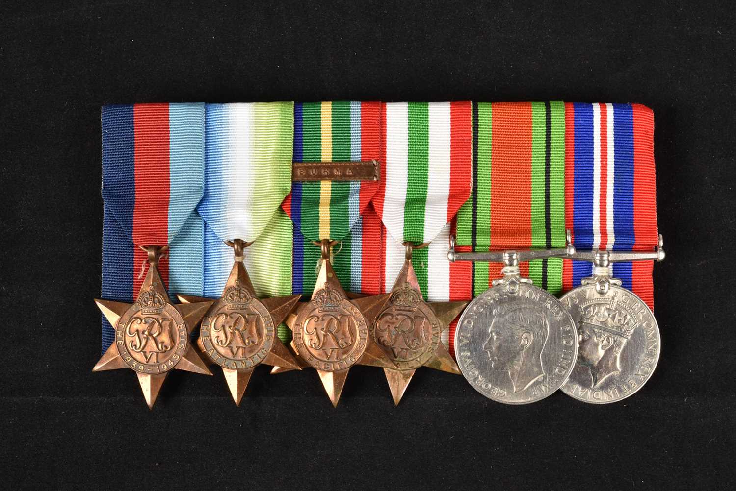 A WWII and Later Royal Navy and Fire Service medal group,