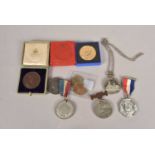 A collection of Royal Commemorative medals,