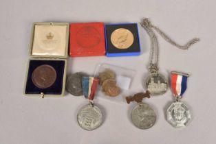 A collection of Royal Commemorative medals,