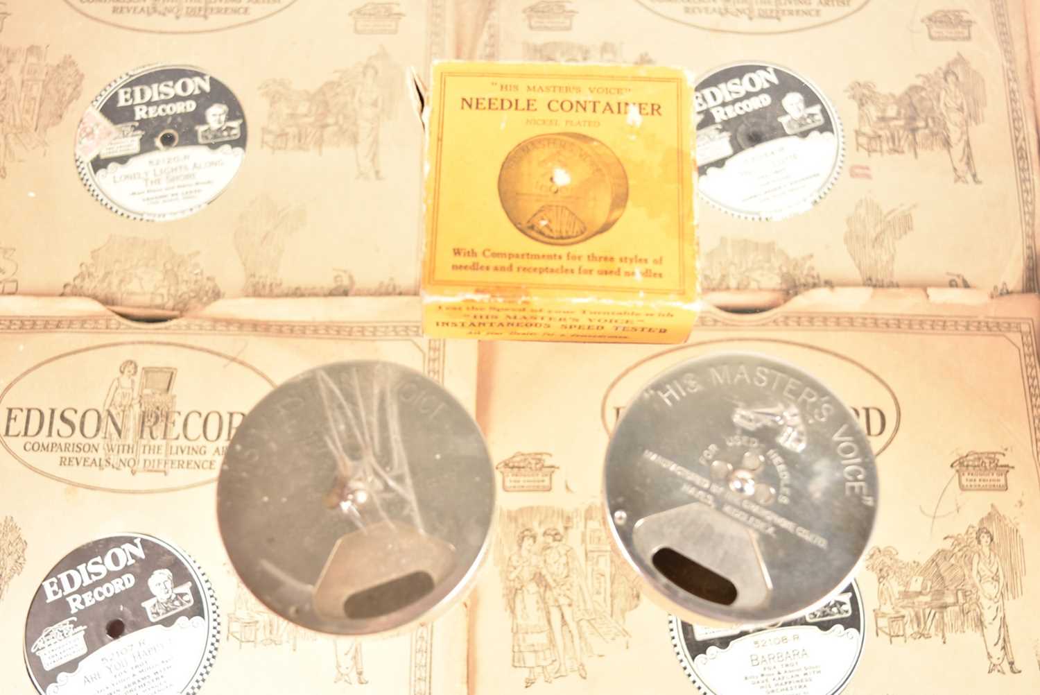 Gramophone Needle Tins,