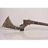 A Middle Eastern Percussion Cap Musket/Rifle,