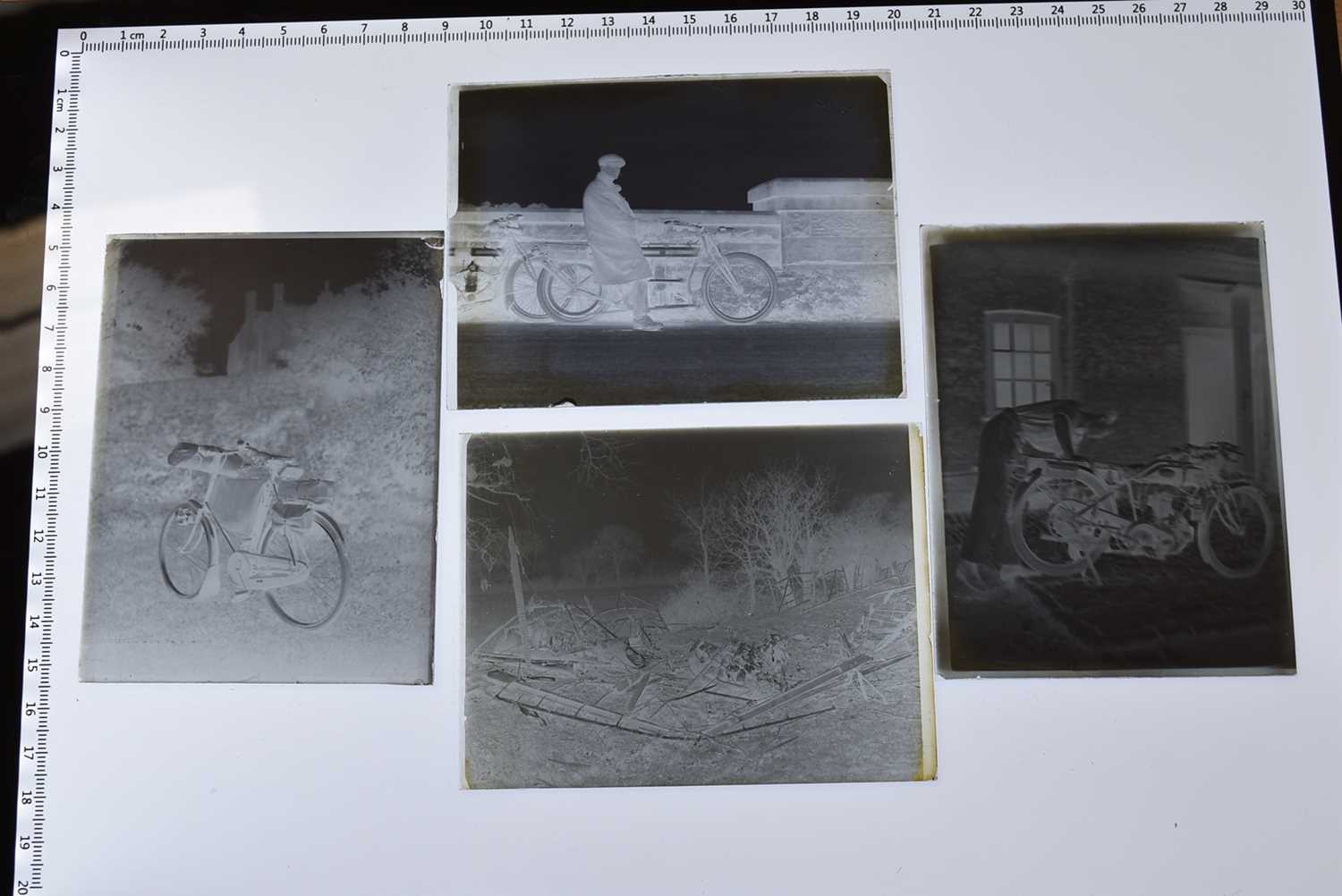A small collection of Military and Aviation Negative glass slides, - Bild 4 aus 5