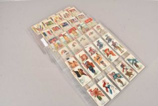 Military and National Flag Sets and Unusual Part Set (5),