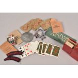 A set of vintage Third Reich playing cards,