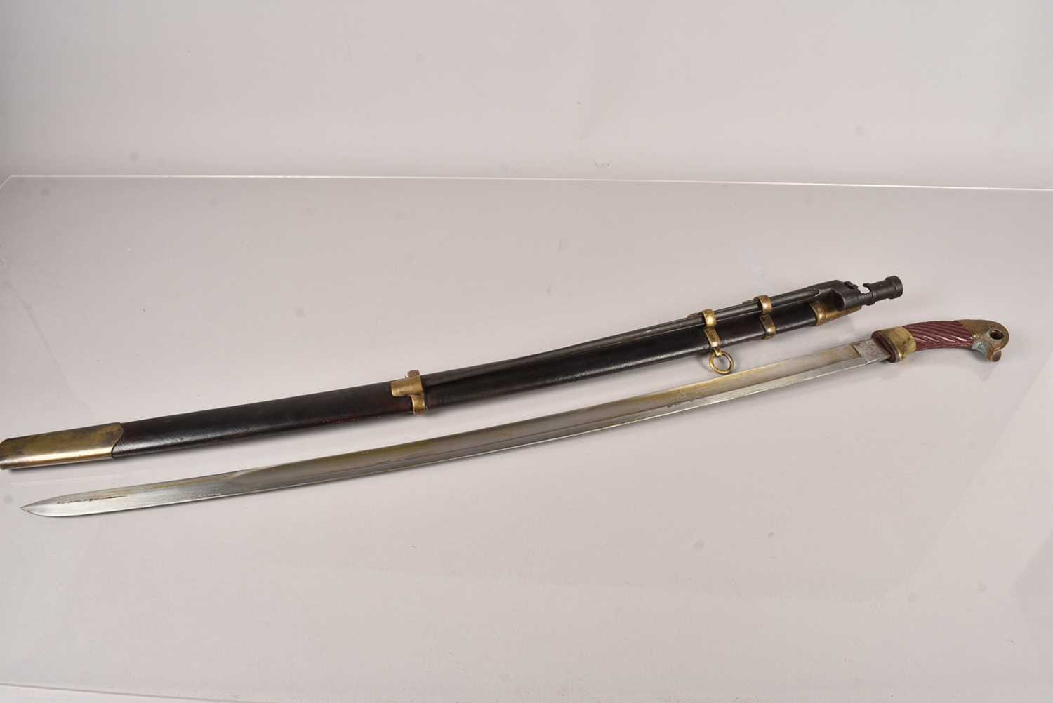 A Russian Shashka style sword,