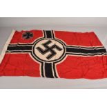 A WWII period German Reichskrieg Flag,