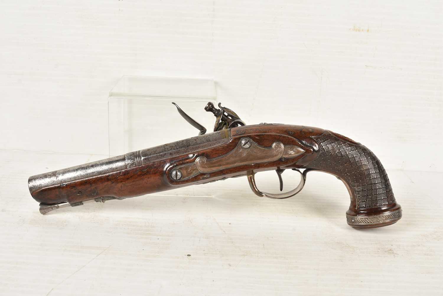 A Continental Flintlock pistol, - Image 2 of 16