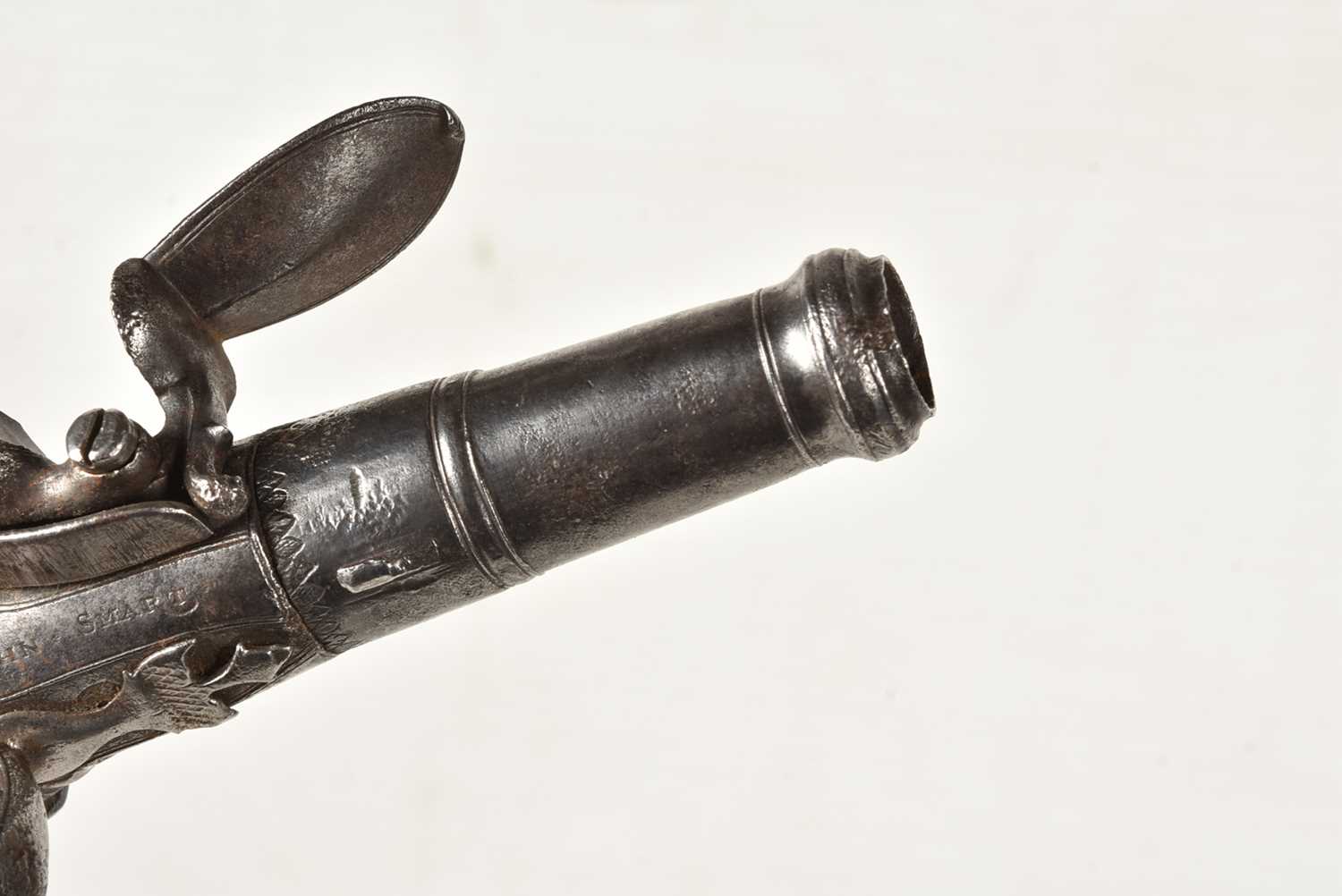 A 17th Century Flintlock pistol by John Smart, - Image 7 of 10