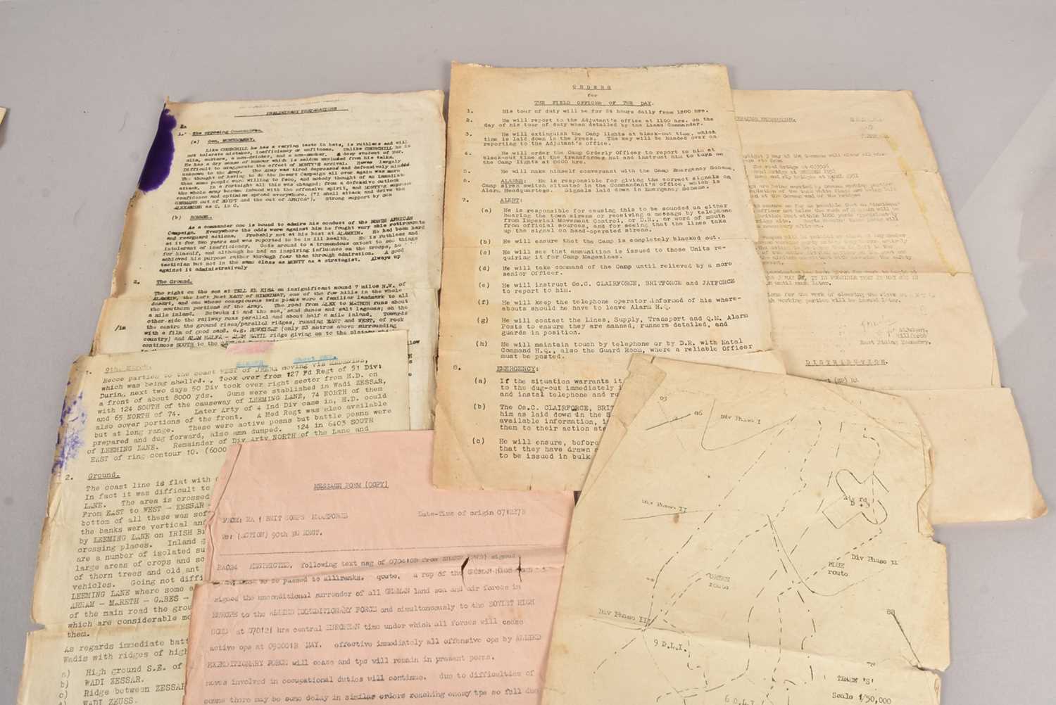 A collection of original D-Day Documents, - Image 12 of 36