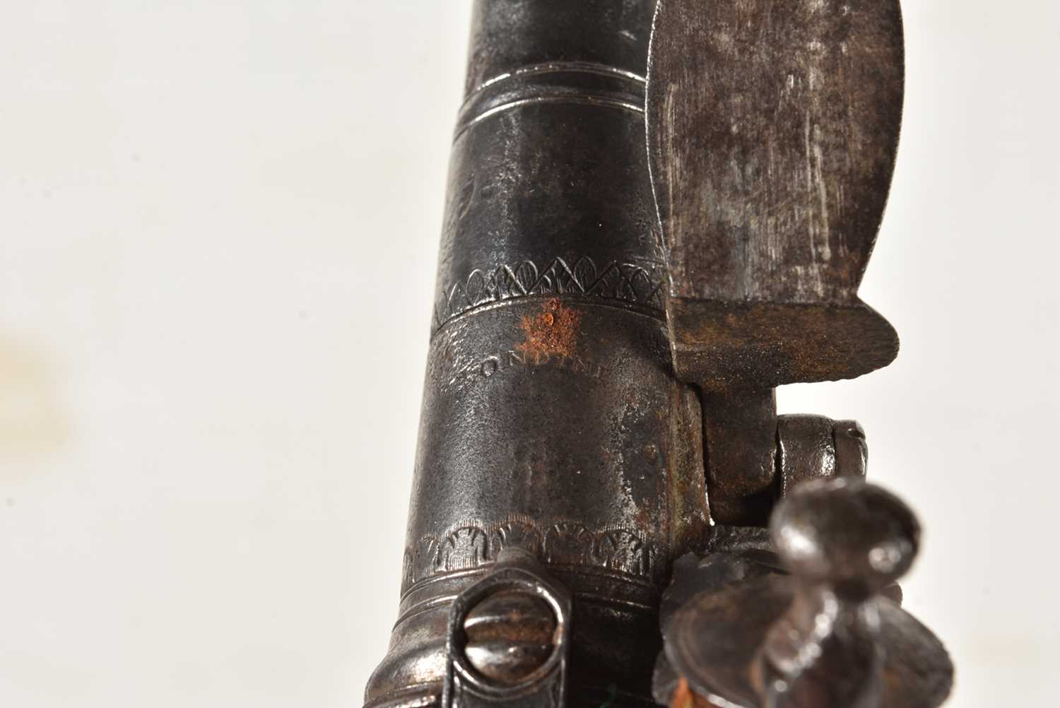 A 17th Century Flintlock pistol by John Smart, - Image 5 of 10