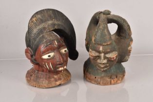 Two African Masks/Headdresses,
