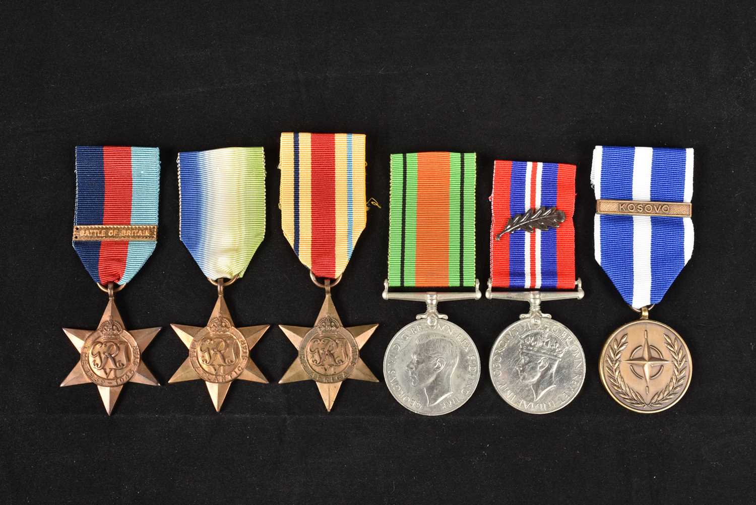 An Unattributed WWII and later medal group,