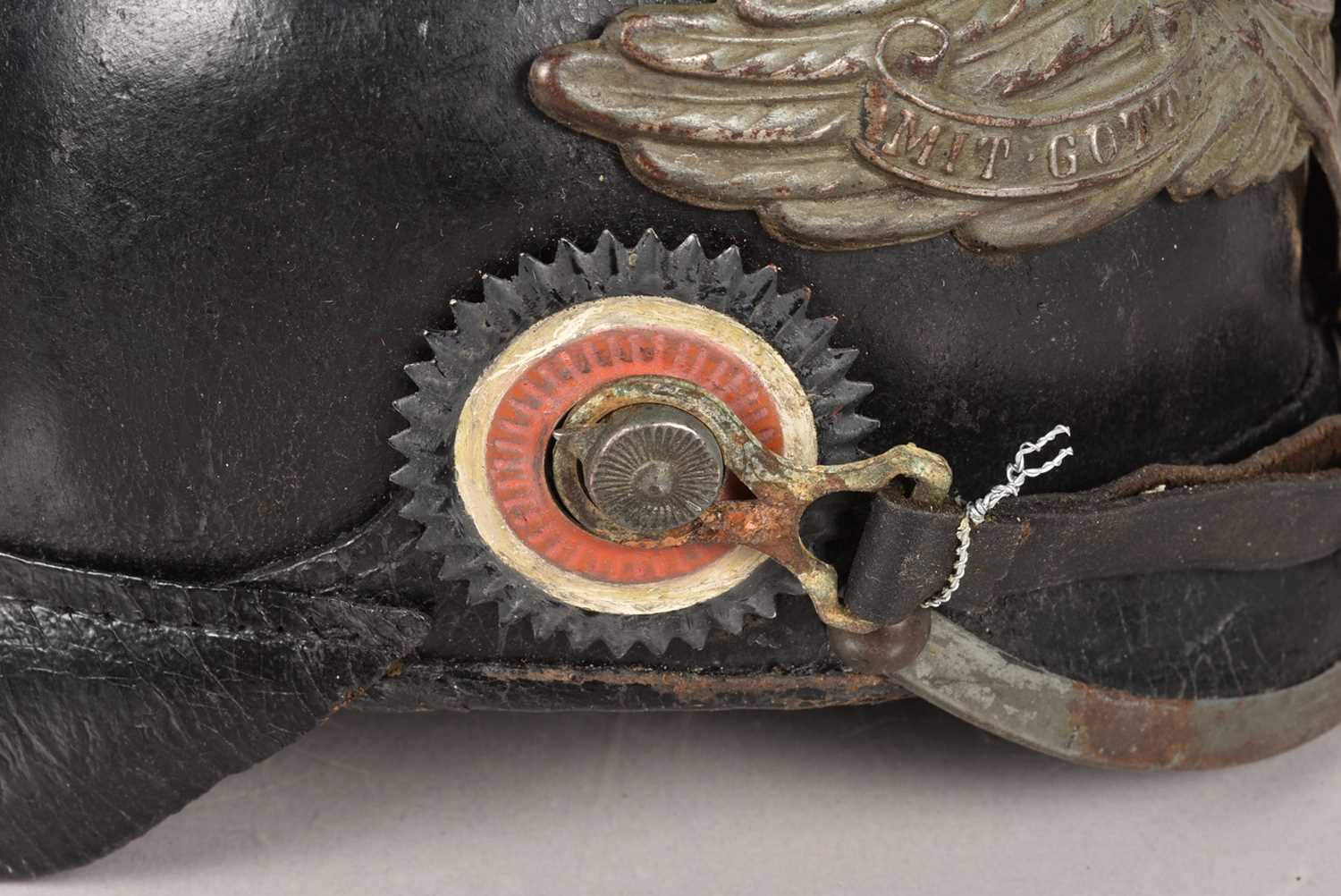 A Prussian Garde Pickelhaube, - Image 3 of 10