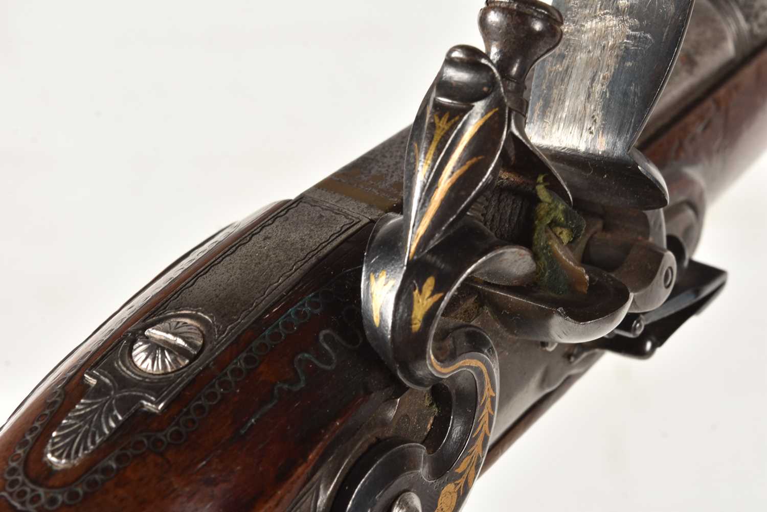 A Continental Flintlock pistol, - Image 9 of 16