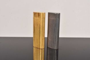 A gold plated Cartier pocket lighter,