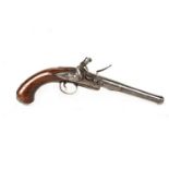 A Flintlock pistol by J.Smith,