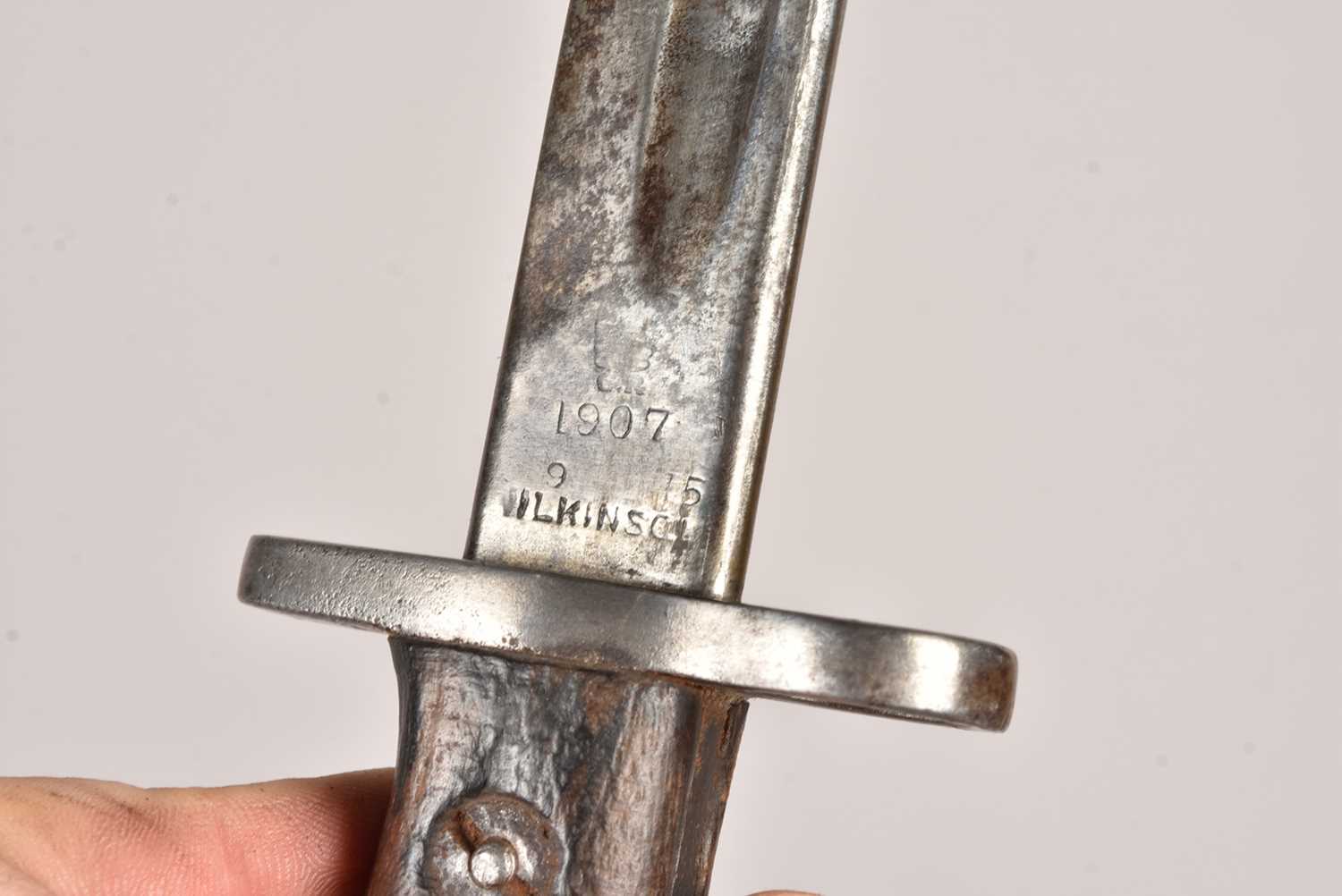 A British 1907 Pattern Bayonet by Wilkinson, - Image 3 of 7