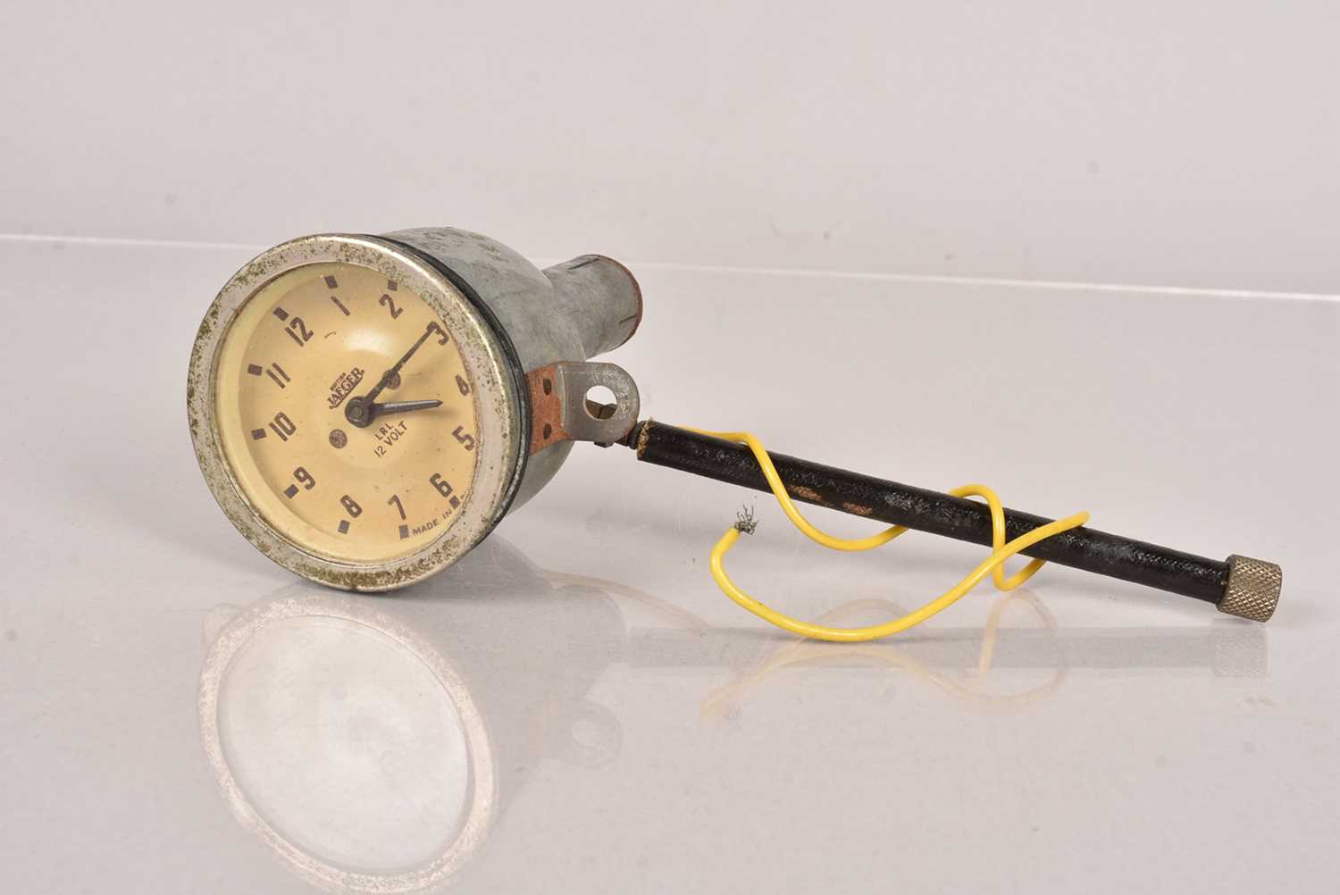A Jaeger LRL 12 Volt Car Clock,